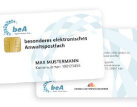 beA – Wiederinbetriebnahme zum 03.09.2018
